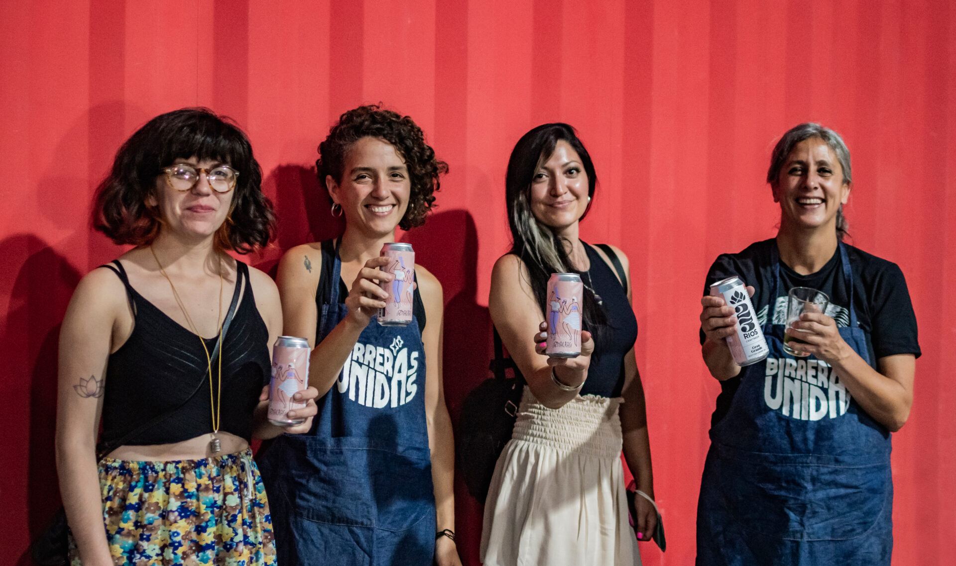Birreras Unidas at the Edición Gracias Event