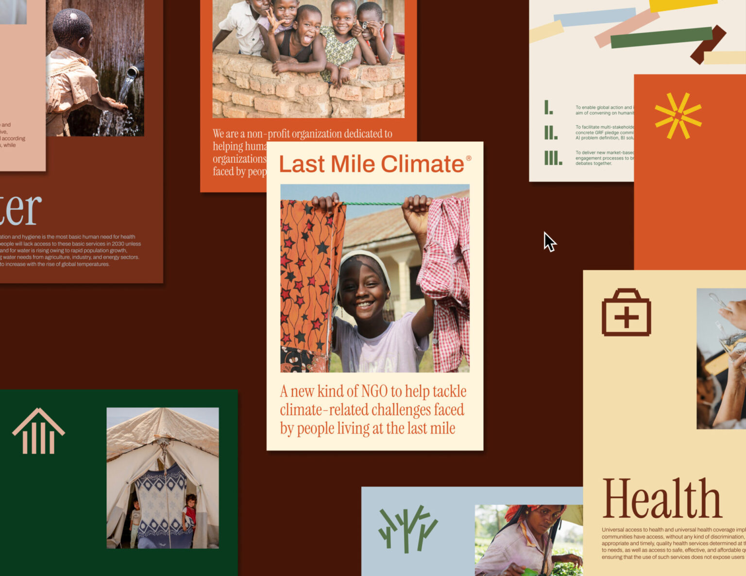 Last Mile Climate branding design